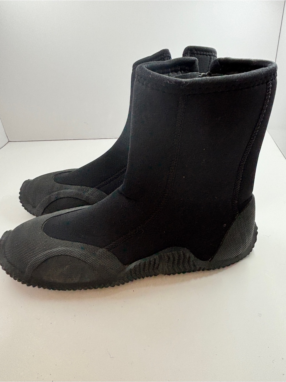 Black Neoprene Water Boots